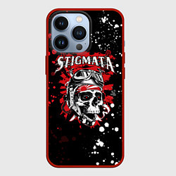 Чехол для iPhone 13 Pro Stigmata, цвет: 3D-красный
