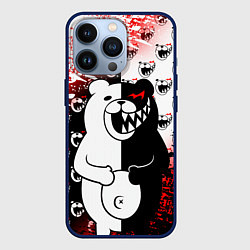 Чехол для iPhone 13 Pro MONOKUMA, цвет: 3D-тёмно-синий