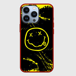 Чехол для iPhone 13 Pro NIRVANA, цвет: 3D-красный