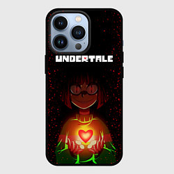 Чехол для iPhone 13 Pro UNDERTALE CHARA, цвет: 3D-черный