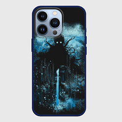 Чехол для iPhone 13 Pro Ктулху, цвет: 3D-тёмно-синий