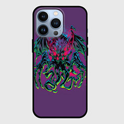Чехол для iPhone 13 Pro Ктулху, цвет: 3D-черный