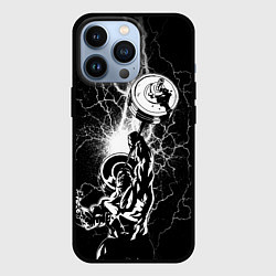Чехол для iPhone 13 Pro Powerlifting, цвет: 3D-черный