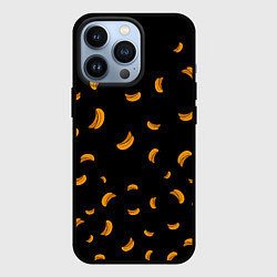 Чехол для iPhone 13 Pro Банана, цвет: 3D-черный