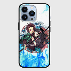 Чехол для iPhone 13 Pro KIMETSU NO YAIBA, цвет: 3D-черный