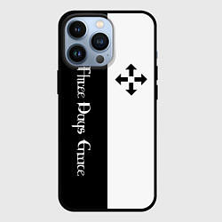 Чехол для iPhone 13 Pro Three Days Grace, цвет: 3D-черный