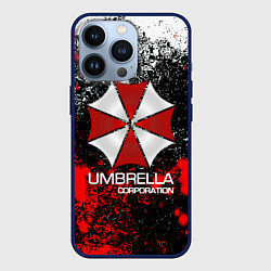 Чехол для iPhone 13 Pro UMBRELLA CORP, цвет: 3D-тёмно-синий