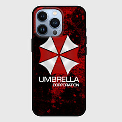 Чехол для iPhone 13 Pro UMBRELLA CORP, цвет: 3D-черный