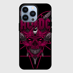 Чехол для iPhone 13 Pro ACDC, цвет: 3D-черный