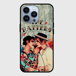 Чехол для iPhone 13 Pro THE HATTERS, цвет: 3D-черный