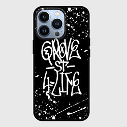 Чехол для iPhone 13 Pro GROVE STREET GTA, цвет: 3D-черный