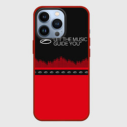 Чехол для iPhone 13 Pro ASOT Let The Music Guide You, цвет: 3D-красный
