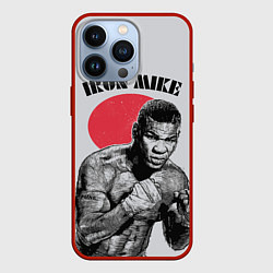 Чехол для iPhone 13 Pro Iron Mike, цвет: 3D-красный