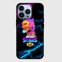 Чехол для iPhone 13 Pro BRAWL STARS SANDY, цвет: 3D-черный