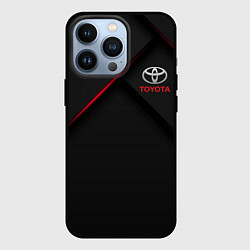 Чехол для iPhone 13 Pro TOYOTA, цвет: 3D-черный