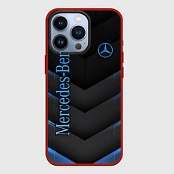 Чехол для iPhone 13 Pro Mercedes-Benz, цвет: 3D-красный