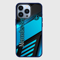 Чехол для iPhone 13 Pro Mercedes-Benz, цвет: 3D-тёмно-синий