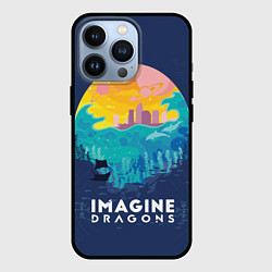 Чехол для iPhone 13 Pro Imagine Dragons, цвет: 3D-черный