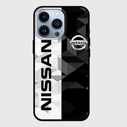 Чехол для iPhone 13 Pro NISSAN, цвет: 3D-черный