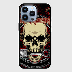 Чехол для iPhone 13 Pro Iron Maiden, цвет: 3D-черный