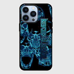 Чехол для iPhone 13 Pro Iron Maiden, цвет: 3D-черный