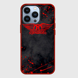Чехол для iPhone 13 Pro AEROSMITH, цвет: 3D-красный