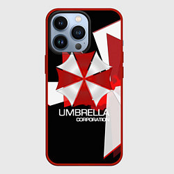 Чехол для iPhone 13 Pro UMBRELLA CORP, цвет: 3D-красный