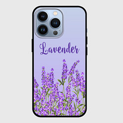Чехол для iPhone 13 Pro Lavander, цвет: 3D-черный