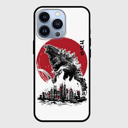 Чехол для iPhone 13 Pro GODZILLA, цвет: 3D-черный