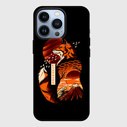 Чехол для iPhone 13 Pro JAPAN FOX, цвет: 3D-черный