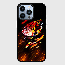 Чехол для iPhone 13 Pro KIMETSU NO YAIBA, цвет: 3D-черный