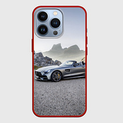 Чехол для iPhone 13 Pro Mercedes V8 Biturbo, цвет: 3D-красный