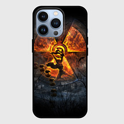 Чехол для iPhone 13 Pro VULKAN, цвет: 3D-черный