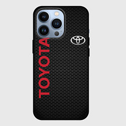 Чехол для iPhone 13 Pro TOYOTA, цвет: 3D-черный