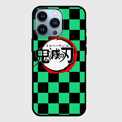 Чехол для iPhone 13 Pro KIMETSU NO YAIBA, цвет: 3D-черный