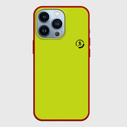 Чехол для iPhone 13 Pro Беганутые, цвет: 3D-красный