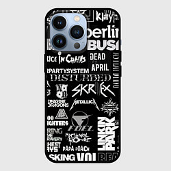Чехол для iPhone 13 Pro Рок группы, цвет: 3D-черный