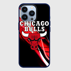 Чехол для iPhone 13 Pro CHICAGO BULLS, цвет: 3D-тёмно-синий