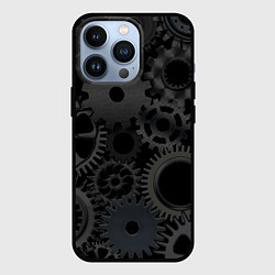 Чехол для iPhone 13 Pro Механизмы, цвет: 3D-черный