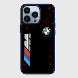 Чехол для iPhone 13 Pro BMW, цвет: 3D-тёмно-синий