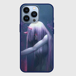 Чехол для iPhone 13 Pro DARLING IN THE FRANXX, цвет: 3D-тёмно-синий