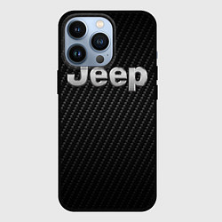 Чехол для iPhone 13 Pro Jeep Z, цвет: 3D-черный