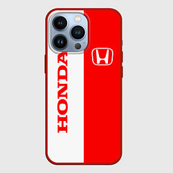 Чехол для iPhone 13 Pro HONDA, цвет: 3D-красный