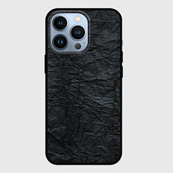 Чехол для iPhone 13 Pro Черная Бумага, цвет: 3D-черный