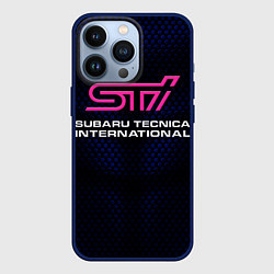 Чехол для iPhone 13 Pro SUBARU STI Z, цвет: 3D-тёмно-синий