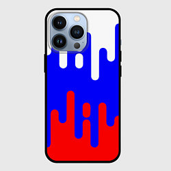 Чехол для iPhone 13 Pro Россия, цвет: 3D-черный