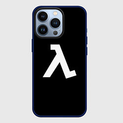 Чехол для iPhone 13 Pro Half-Life, цвет: 3D-тёмно-синий