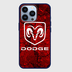 Чехол для iPhone 13 Pro DODGE, цвет: 3D-тёмно-синий
