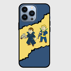 Чехол для iPhone 13 Pro Fallout New Vegas Boys, цвет: 3D-черный