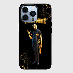 Чехол для iPhone 13 Pro Gold Midas Fortnite 2, цвет: 3D-черный
